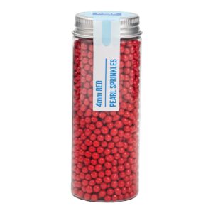 Πέρλες κόκκινες 4mm 74γρ PME