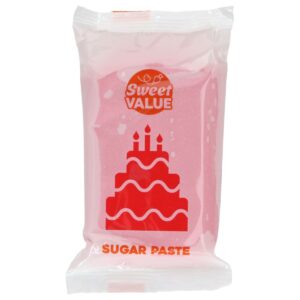 Ζαχαρόπαστα κόκκινη 200γρ Sweet Value
