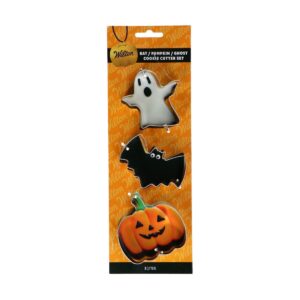 Κουπάτ halloween νυχτερίδα- κολοκύθα- φάντασμα 3τεμ Wilton
