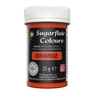 Alternative view of Χρώμα ζαχαροπλαστικής πάστα πορτοκαλί orange 25γρ Sugarflair