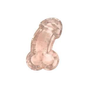 Πιάτα χάρτινα naughty same penis everyday 26,5x15,5cm 6τεμ PartyDeco