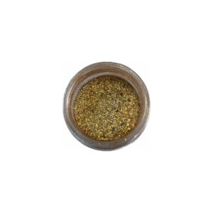 Alternative view of Glitter ζαχαροπλαστικής χρυσό shimmer 5γρ Sweetbite