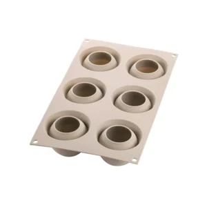 Φόρμα σιλικόνης φρούτο 6x118ml Silikomart