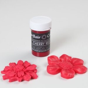 Χρώμα ζαχαροπλαστικής πάστα κόκκινο cherry 25γρ Sugarflair