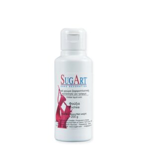 Χρώμα ζαχαροπλαστικής υγρό φουξ 200γρ Sugart