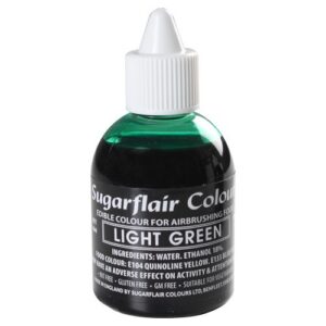 Χρώμα αερογράφου πράσινο ανοικτό 60ml Sugarflair