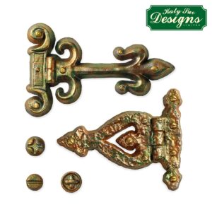 Alternative view of Καλούπι σιλικόνης Hinges and screws Katy Sue