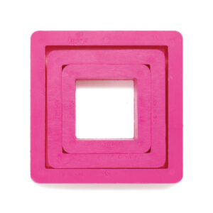 Κουπάτ τετράγωνα 3,5-5-7cm 3τεμ Decora