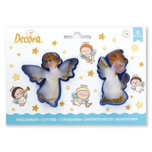 Κουπάτ αγγελάκια 2τεμ 7,5cm Decora