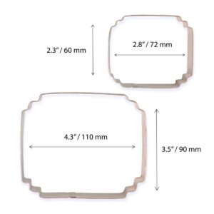 Alternative view of Κουπάτ κορνίζες #5 11,5-8,5cm 2τεμ PME