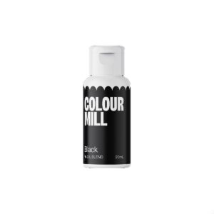 Χρώμα λιποδιαλυτό μαύρο Βlack 20ml Colour Mill