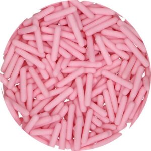 Alternative view of Sprinkles μπαστουνάκια ροζ 70γρ Funcakes