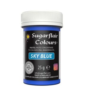 Alternative view of Χρώμα ζαχαροπλαστικής πάστα γαλάζιο sky blue 25γρ Sugarflair