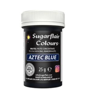 Alternative view of Χρώμα ζαχαροπλαστικής πάστα μπλε aztec 25γρ Sugarflair