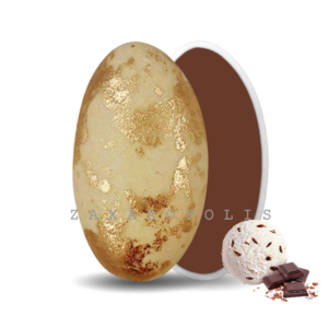 Alternative view of Κουφέτα Choco splash μπεζ μπρονζέ στρατσιατέλα 1 κιλό Zaxaropolis