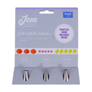 Κορνέ σετ Bulbs and Shells Collection 3τεμ Jem