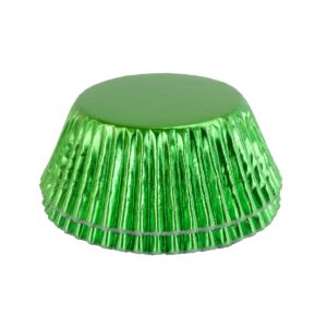Alternative view of Θήκες cupcake πράσινo μεταλλιζέ 5cm 30τεμ PME
