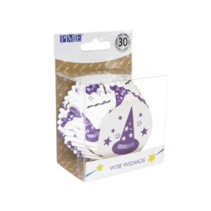 Θήκες cupcake με καπέλα μάγισσας 5cm 30τεμ PME