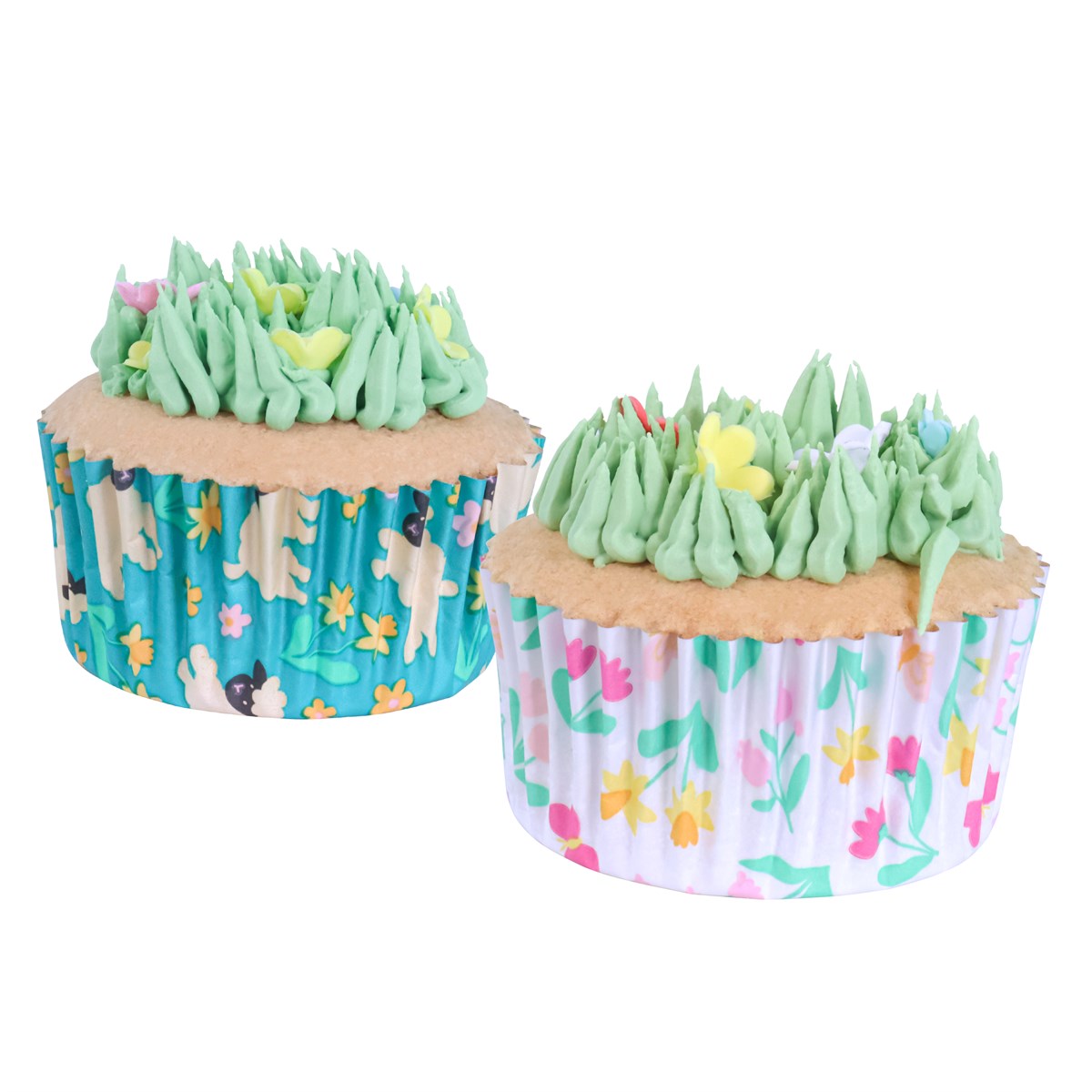 Θήκες cupcake spring meadow 5cm 60τεμ PME - Image 2
