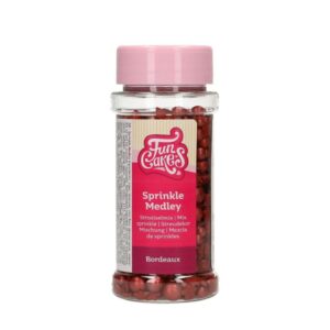 Sprinkles μπορντώ medley 60γρ Funcakes