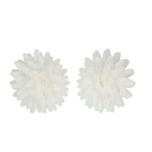 Alternative view of Mαργαρίτες βάφλας λευκές pompom 12τεμ Funcakes
