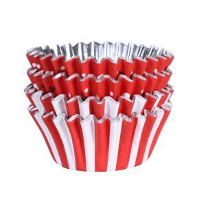 Alternative view of Θήκες cupcake foil snow rudolf mini 60τεμ PME