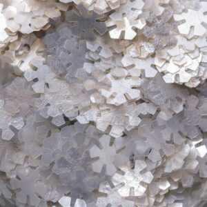 Alternative view of Glitter χριστουγεννιάτικες χιονονιφάδες 1γρ PME