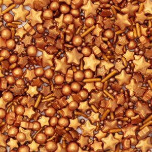 Alternative view of Sprinkles χρυσά Gold Bell 90γρ PME
