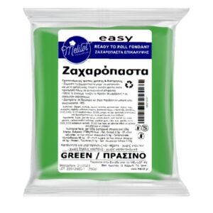 Ζαχαρόπαστα πράσινο 250g Melilot Easy