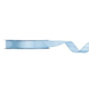 Κορδέλα σατέν γαλάζιο misty blue 12 mm 25 m μονής όψης PartyDeco