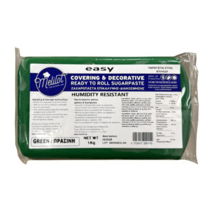 Ζαχαρόπαστα πράσινο 1 kg Melilot Easy