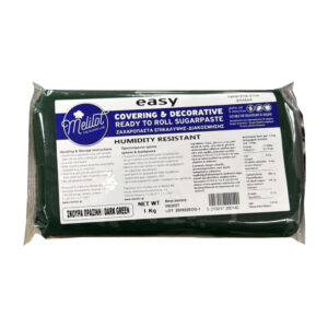 Ζαχαρόπαστα πράσινο σκούρο 1 kg Melilot Easy