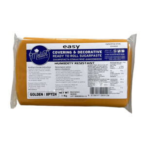 Ζαχαρόπαστα χρυσή (για βάση) 1 kg Melilot Easy
