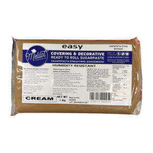 Ζαχαρόπαστα κρεμ 1 kg Melilot Easy