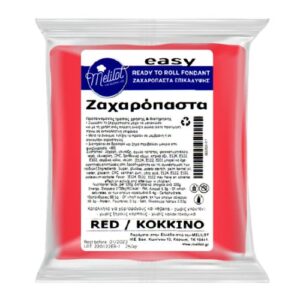 Ζαχαρόπαστα κόκκινο 250 g Melilot Easy