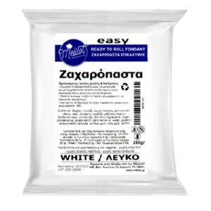 Ζαχαρόπαστα λευκή 250 g Melilot Easy