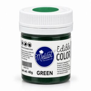 Χρώμα ζαχαροπλαστικής πράσινο 40 g Melilot