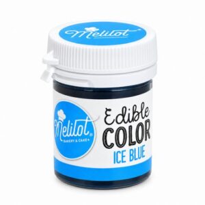 Χρώμα ζαχαροπλαστικής πάστα μπλε ice blue 40 g Melilot