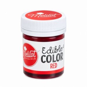 Χρώμα ζαχαροπλαστικής πάστα κόκκινο 40 g Melilot