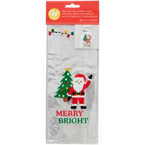 Σακουλάκια Santa Merry & Bright 20 τεμ Wilton