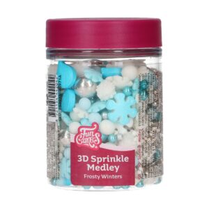 Sprinkles frosty winters medley 70 g Funcakes