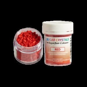 Alternative view of Sugar crystals κρύσταλλοι ζάχαρης κόκκινο  45 ml Sugarflair